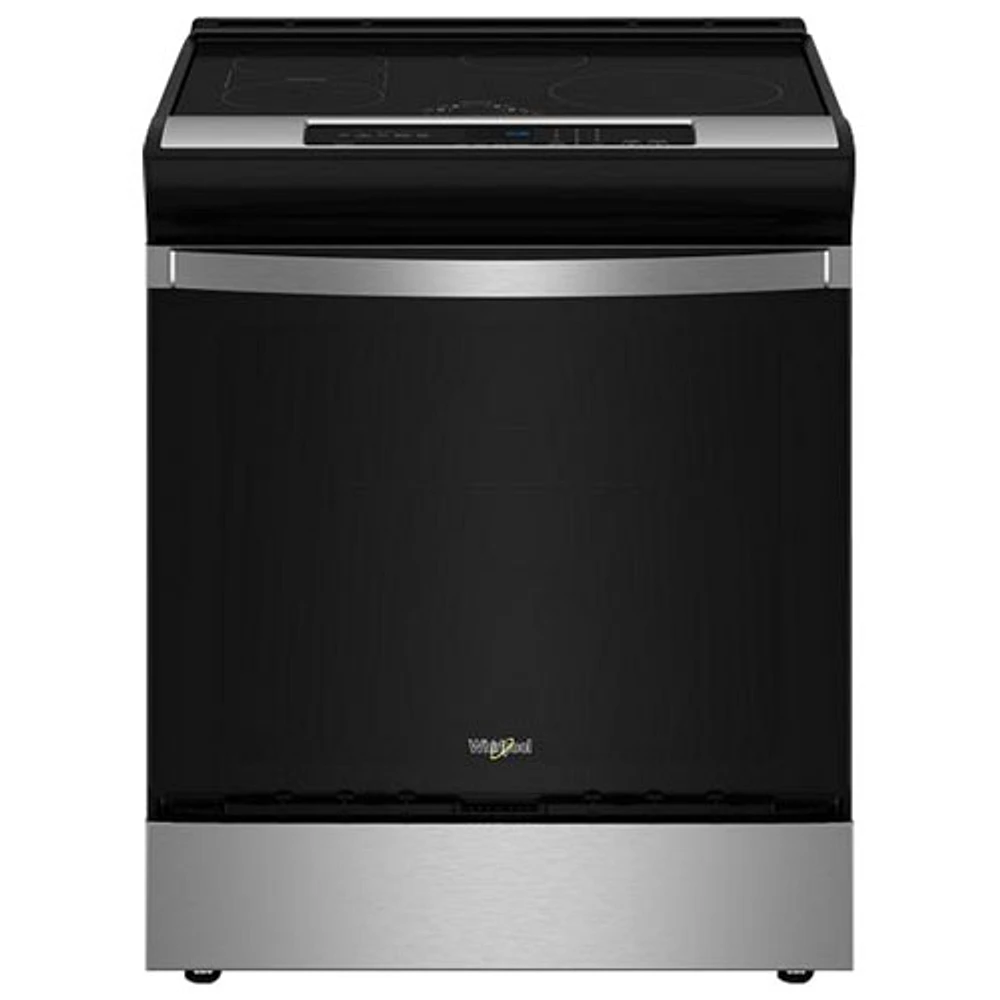 Whirlpool 30" 6.4 Cu. Ft. True Convection Freestanding Induction Air Fry Range (WSIS5030RZ) - SS