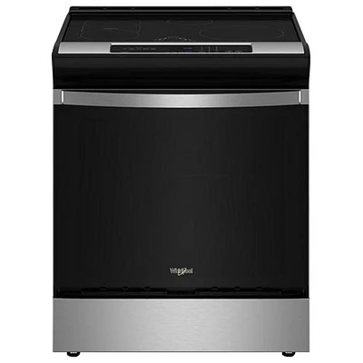 Whirlpool 30" 6.4 Cu. Ft. True Convection Freestanding Induction Air Fry Range (WSIS5030RZ) - SS