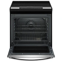 Cuisinière à induction autonome à convection véritable et friture à air chaud 6,4 pi³ 30 po de Whirlpool (WSIS5030RZ) - Acier inoxydable