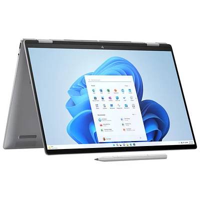 Portable 2-en-1 à écran tactile 16 po Envy x360 de HP - Argent météore (Ryzen 7 8840HS d'AMD/SSD 1 To/RAM 16 Go/Windows 11)