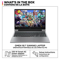HP OMEN 16.1" Gaming Laptop - Meteor Silver (Intel Core i7 14700HX/1TB SSD/16GB RAM/GeForce RTX 4060)