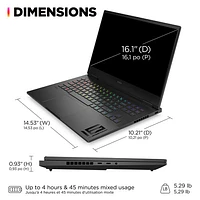 HP OMEN 16.1" Gaming Laptop (Intel Core i9 14900HX/2TB SSD/32GB RAM/RTX 4080) with Gaming Headset