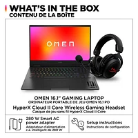 HP OMEN 16.1" Gaming Laptop (Intel Core i9 14900HX/2TB SSD/32GB RAM/RTX 4080) with Gaming Headset