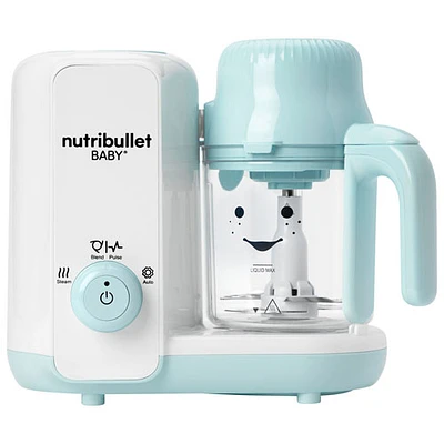 Nutribullet Baby Steam & Blend Baby Food Maker - Matte White/Blue