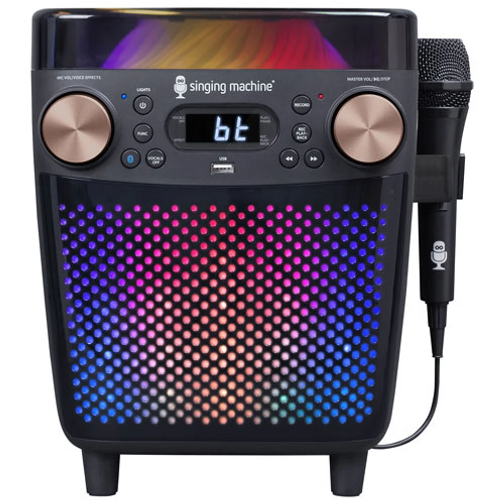 Système de karaoké Bluetooth de Singing Machine avec suppression du chanteur principal (SML693) - Exclusivité de Best Buy