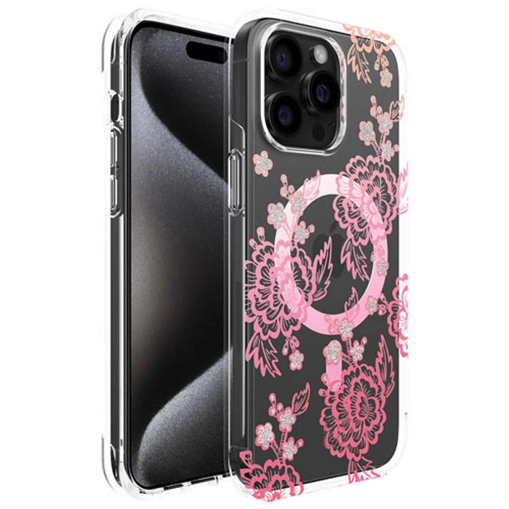Incipio Forme Fitted Hard Shell Case for iPhone 15 Pro Max - Sketchbook Flower