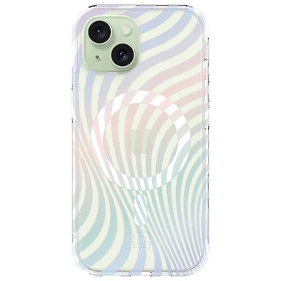Incipio Forme Fitted Hard Shell Case for iPhone 16e/15/14/13 - Hypnowave Iridesccent