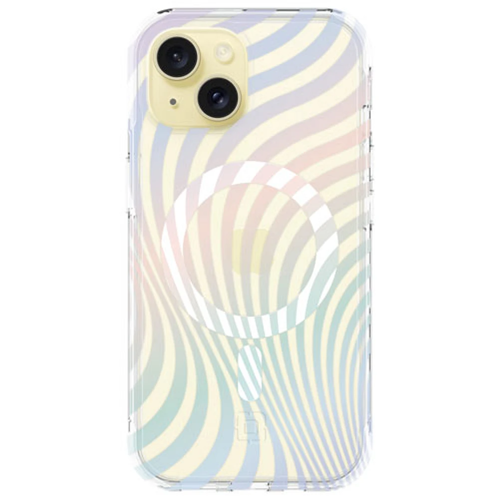 Incipio Forme Fitted Hard Shell Case for iPhone 16e/15/14/13 - Hypnowave Iridesccent