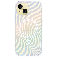 Incipio Forme Fitted Hard Shell Case for iPhone 16e/15/14/13 - Hypnowave Iridesccent
