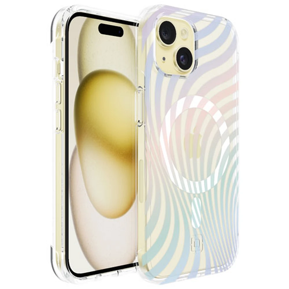 Incipio Forme Fitted Hard Shell Case for iPhone 16e/15/14/13 - Hypnowave Iridesccent