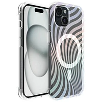 Incipio Forme Fitted Hard Shell Case for iPhone 16e/15/14/13 - Hypnowave Iridesccent
