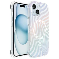 Incipio Forme Fitted Hard Shell Case for iPhone 16e/15/14/13 - Hypnowave Iridesccent