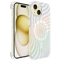 Incipio Forme Fitted Hard Shell Case for iPhone 16e/15/14/13 - Hypnowave Iridesccent