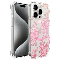 Incipio Forme Fitted Hard Shell Case for iPhone 15 Pro - Sketchbook Flower