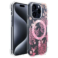 Incipio Forme Fitted Hard Shell Case for iPhone 15 Pro - Sketchbook Flower