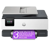 Imprimante à jet d'encre tout-en-un sans fil OfficeJet Pro 8135e de HP - Essai de 3 mois de Instant Ink de HP inclus*