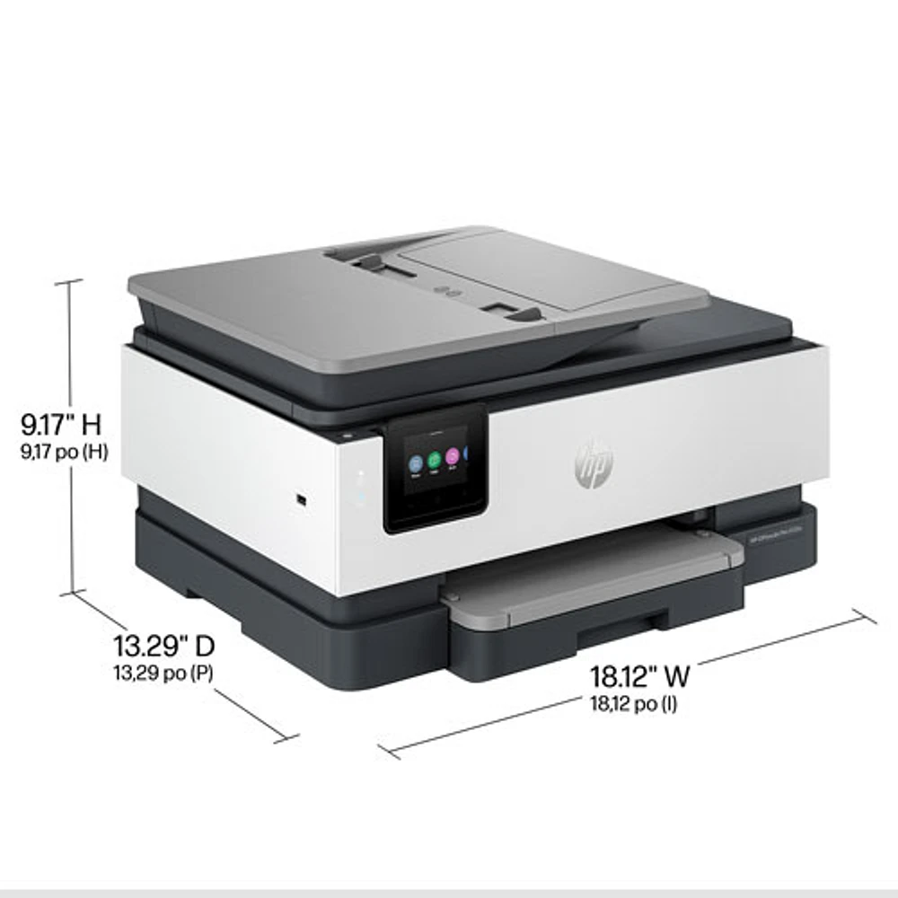 Imprimante à jet d'encre tout-en-un sans fil OfficeJet Pro 8135e de HP - Essai de 3 mois de Instant Ink de HP inclus*