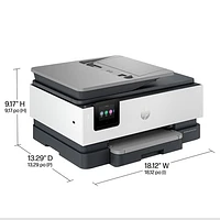 Imprimante à jet d'encre tout-en-un sans fil OfficeJet Pro 8135e de HP - Essai de 3 mois de Instant Ink de HP inclus*