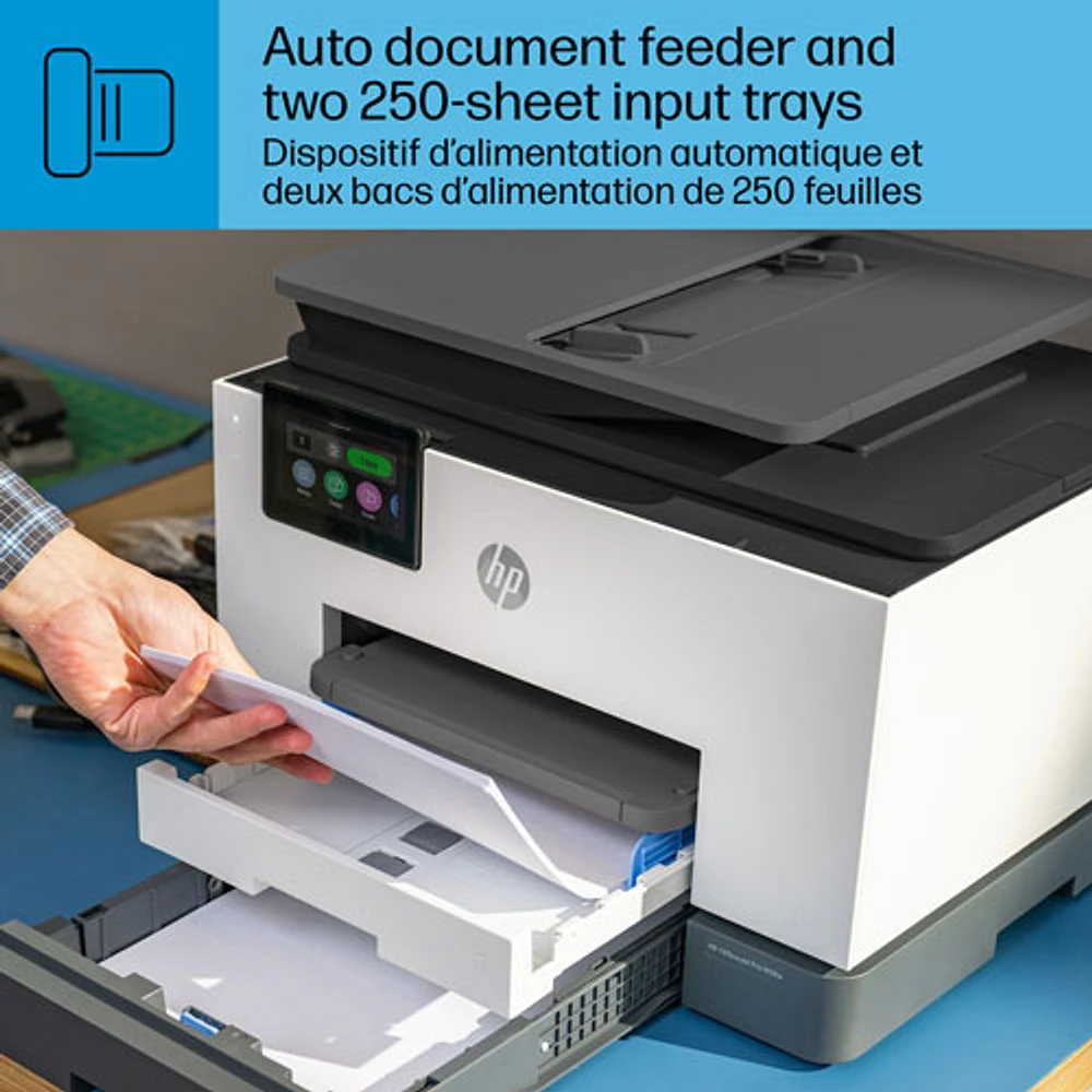 Imprimante à jet d'encre tout-en-un sans fil OfficeJet Pro 9135e de HP - Essai de 3 mois de Instant Ink de HP inclus*