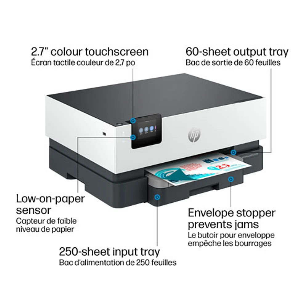 Imprimante Ã  jet d'encre tout-en-un OfficeJet Pro 9110b sans fil de HP