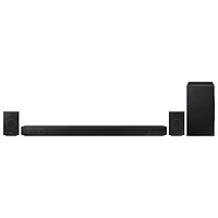 Samsung HW-Q990D/ZC 11.1.4 Channel Sound Bar with Wireless Subwoofer & Up-Firing Rear Speakers - Graphite Black