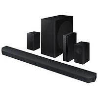 Samsung HW-Q910D/ZC 9.1.2 Channel Wireless Dolby Atmos Sound Bar with Wireless Subwoofer - Titan Black