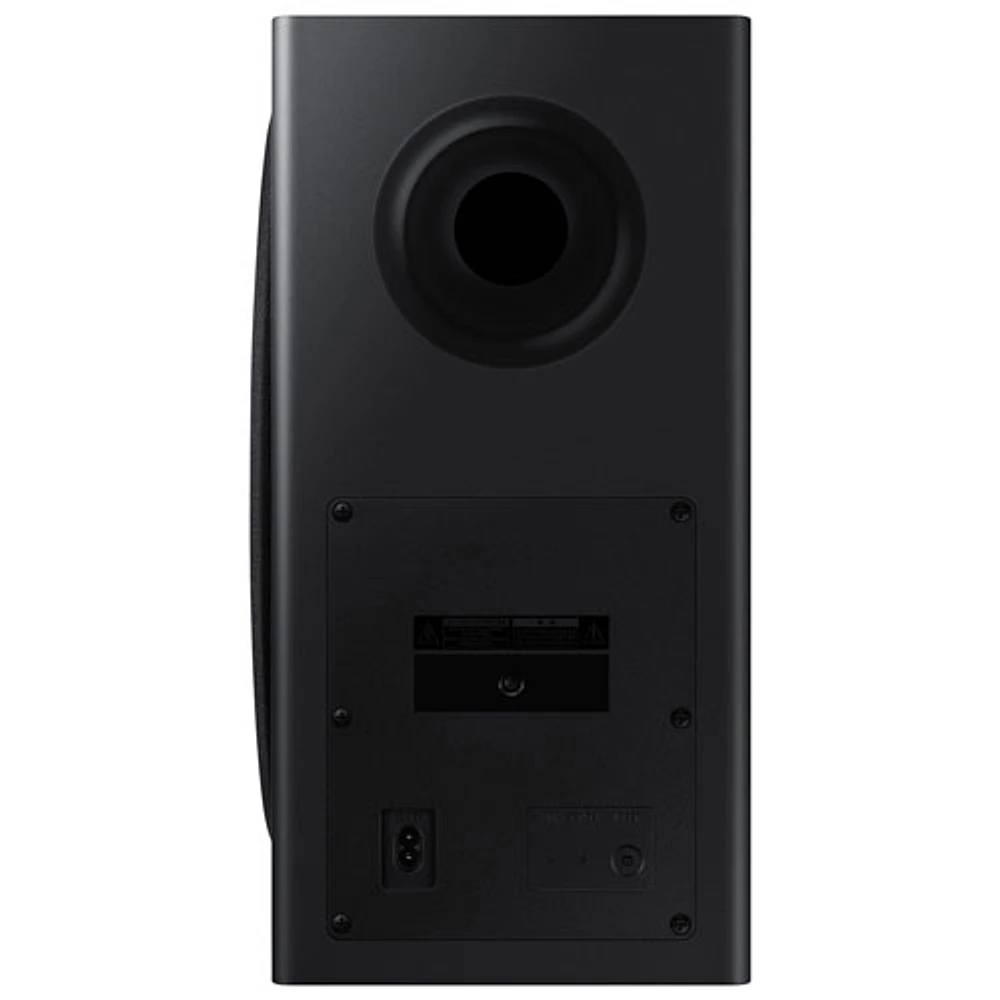 Barre de son sans fil 5.1.2 canaux Dolby Atmos Q800D HW-Q800D/ZC de Samsung avec haut-parleur d'extrêmes graves sans fil - Noir