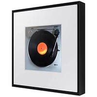 Haut-parleur sans fil/Cadre Dolby Atmos LS60 Music Frame de Samsung - Noir