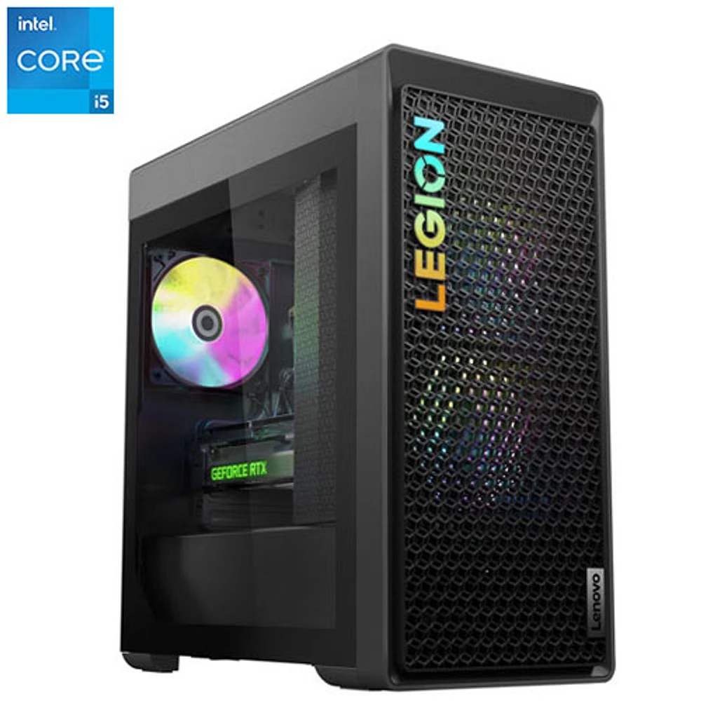 Lenovo Legion Tower 5i Gaming PC - Storm Grey (Intel Core i5 14400F/32GB RAM/1TB SSD/ RTX 4060/Win 11)