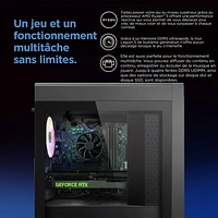 Ordinateur de jeu Legion Tower 5 de Lenovo - Gris tempête (Ryzen 5 7600 d'AMD/RAM 16 Go/SSD 512 Go/RTX 4060/Windows 11)