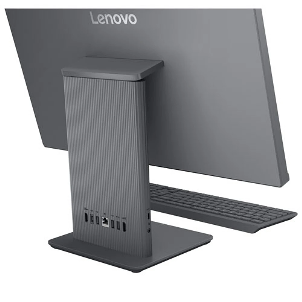 Lenovo Ideacentre AIO 3 Desktop PC - Luna Grey (AMD Ryzen 3 7335U/8GB RAM/512GB SSD/Windows 11)