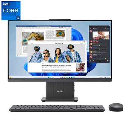 Ordinateur de bureau IdeaCentre de Lenovo - Gris luna (Core i7-13620H d'Intel/RAM 16 Go/SSD 1 To/Windows 11)