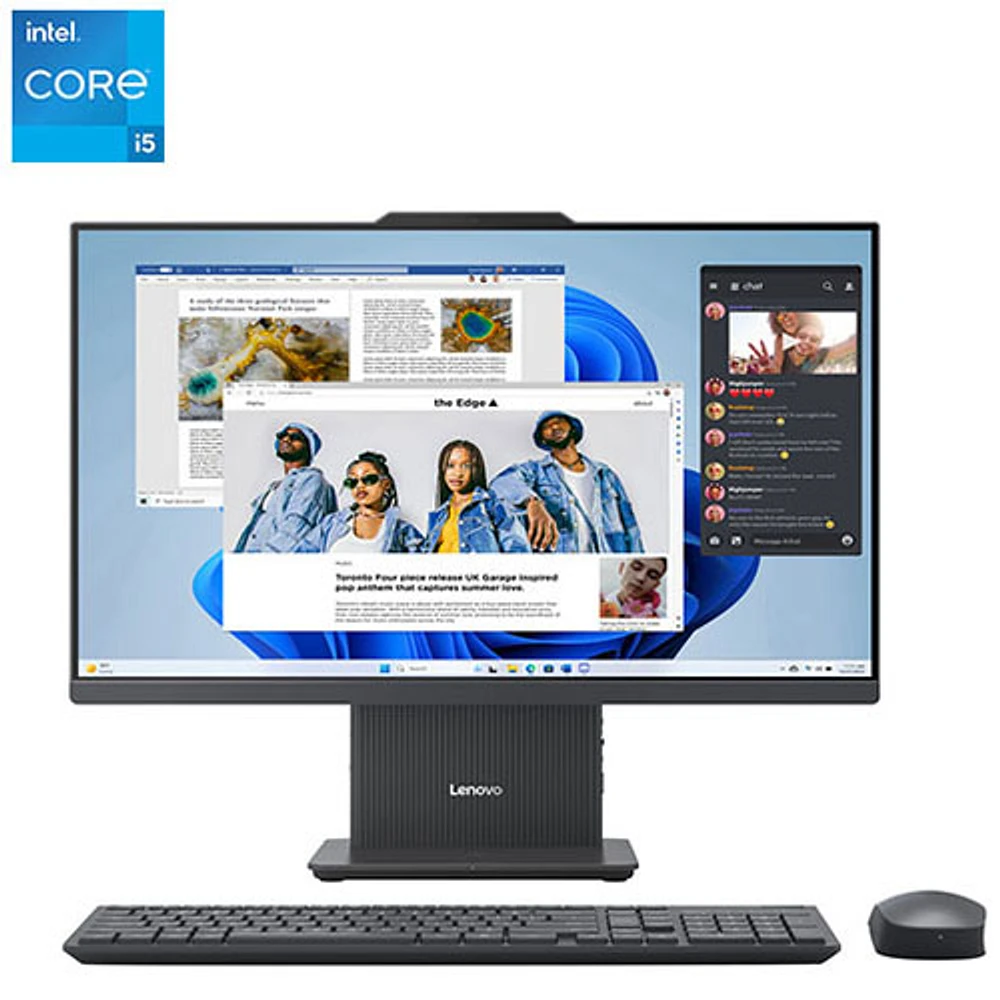 Lenovo IdeaCentre All-in-One PC - Luna Grey (Intel Core i5-13420H/16GB RAM/512GB SSD/Windows 11)