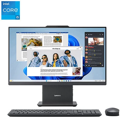 Lenovo IdeaCentre All-in-One PC - Luna Grey (Intel Core i5-13420H/16GB RAM/512GB SSD/Windows 11)