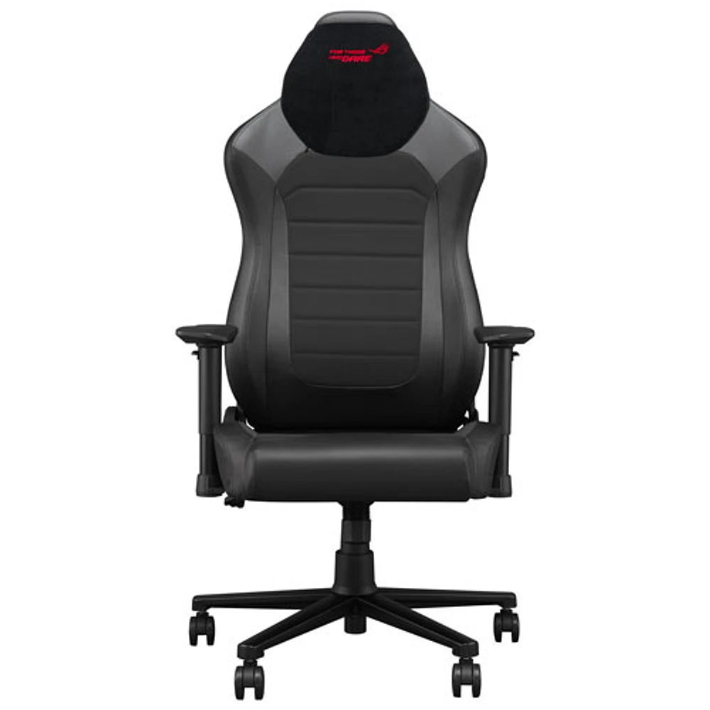 Fauteuil de jeu en cuir Ã  dossier mi-hauteur ROG Aethon d'ASUS - Noir