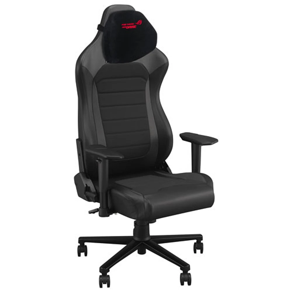 Fauteuil de jeu en cuir Ã  dossier mi-hauteur ROG Aethon d'ASUS - Noir