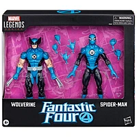 Hasbro Marvel Legends Series: Fantastic Four - Wolverine & Spider-Man Action Figures