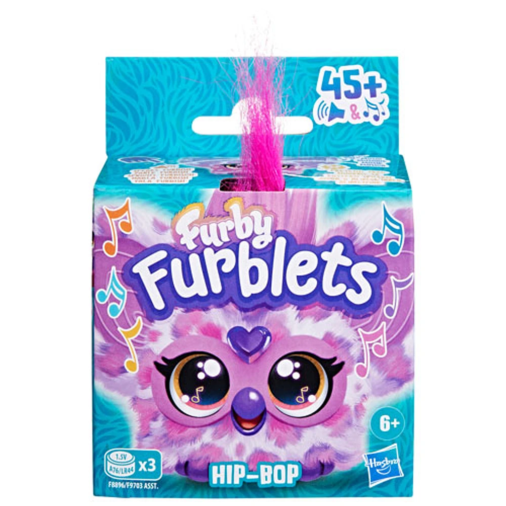 Jouet en peluche électronique Furby Furblets Hip-Bop de Hasbro