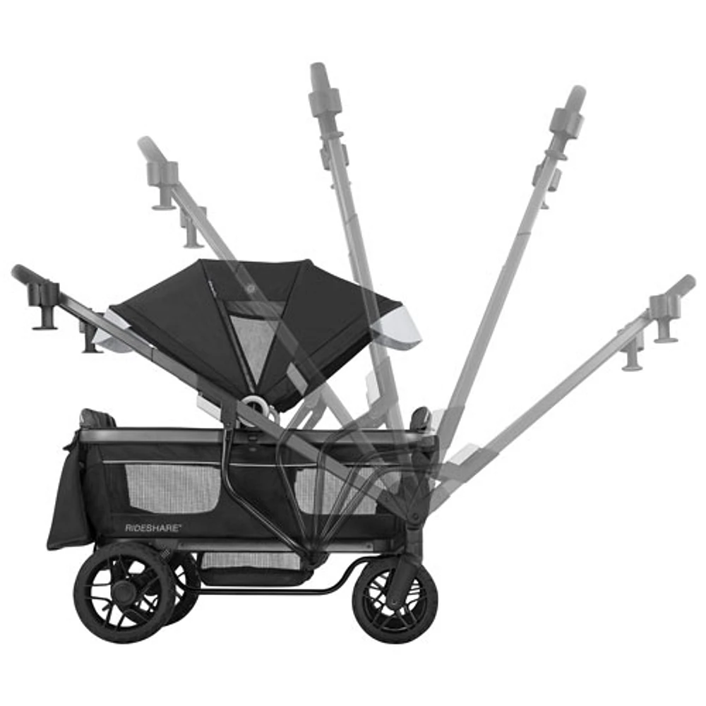 Evenflo Shyft Rideshare Double Stroller Wagon