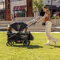 Evenflo Shyft Rideshare Double Stroller Wagon - Electric Blue