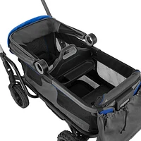 Evenflo Shyft Rideshare Double Stroller Wagon - Electric Blue