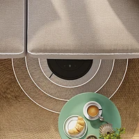 Aspirateur robot et vadrouille connecté Wi-Fi Roomba Combo Essential d'iRobot - Noir