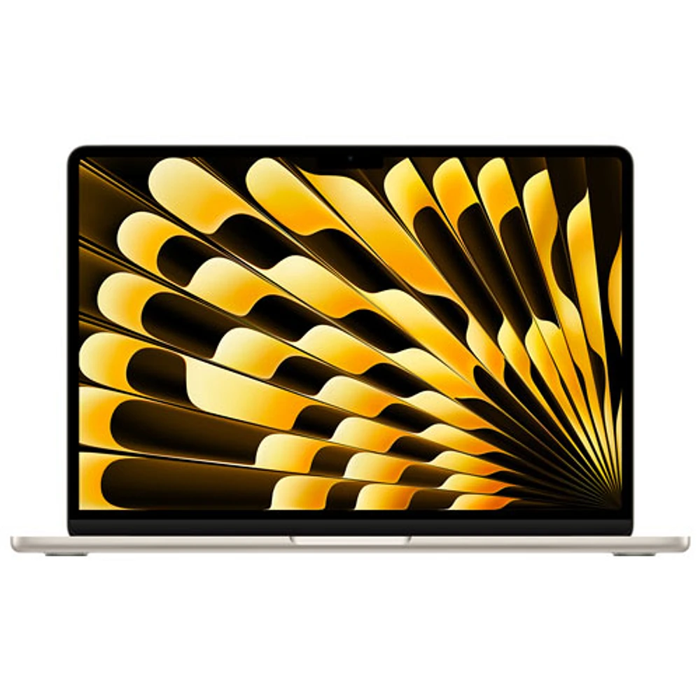 Apple MacBook Air 13" w/ Touch ID (2024) - Starlight (Apple M3 Chip / 256GB SSD / 8GB RAM