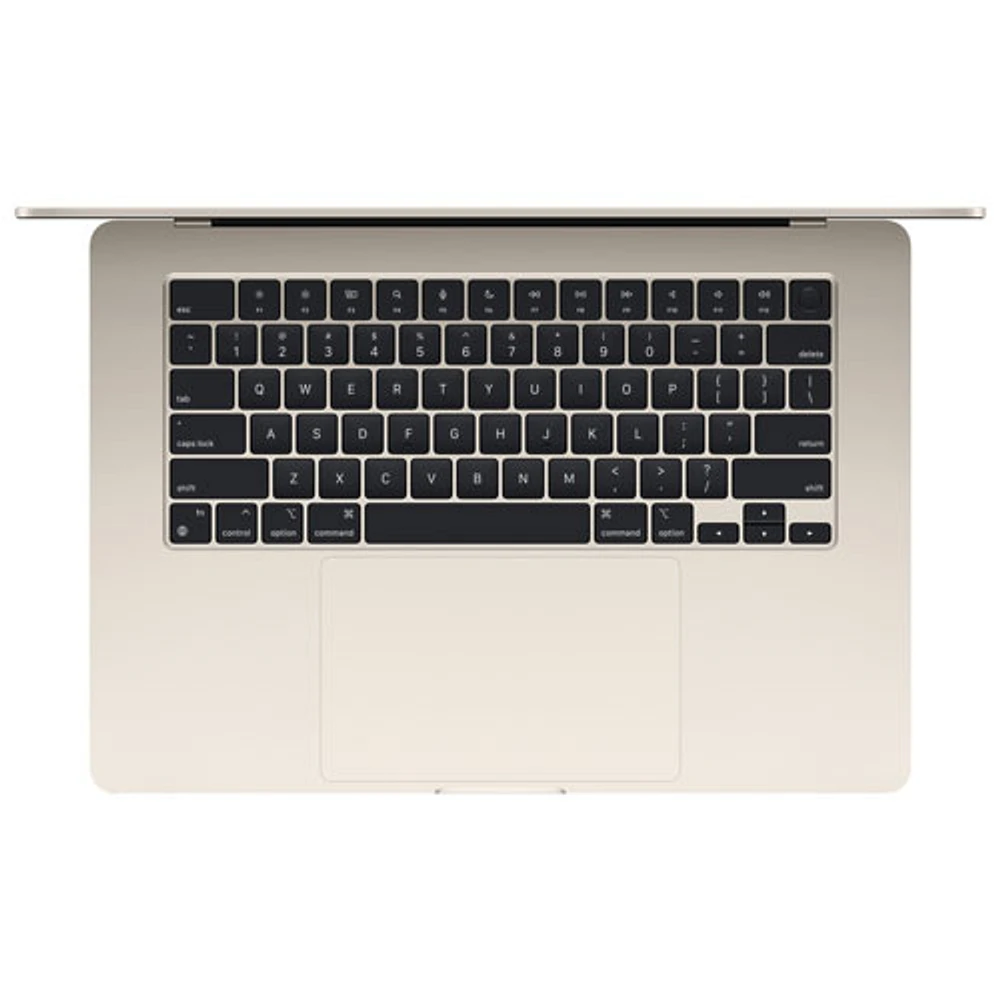 Apple MacBook Air 15" w/ Touch ID (2024) - Starlight (Apple M3 Chip / 256GB SSD / 8GB RAM) - English