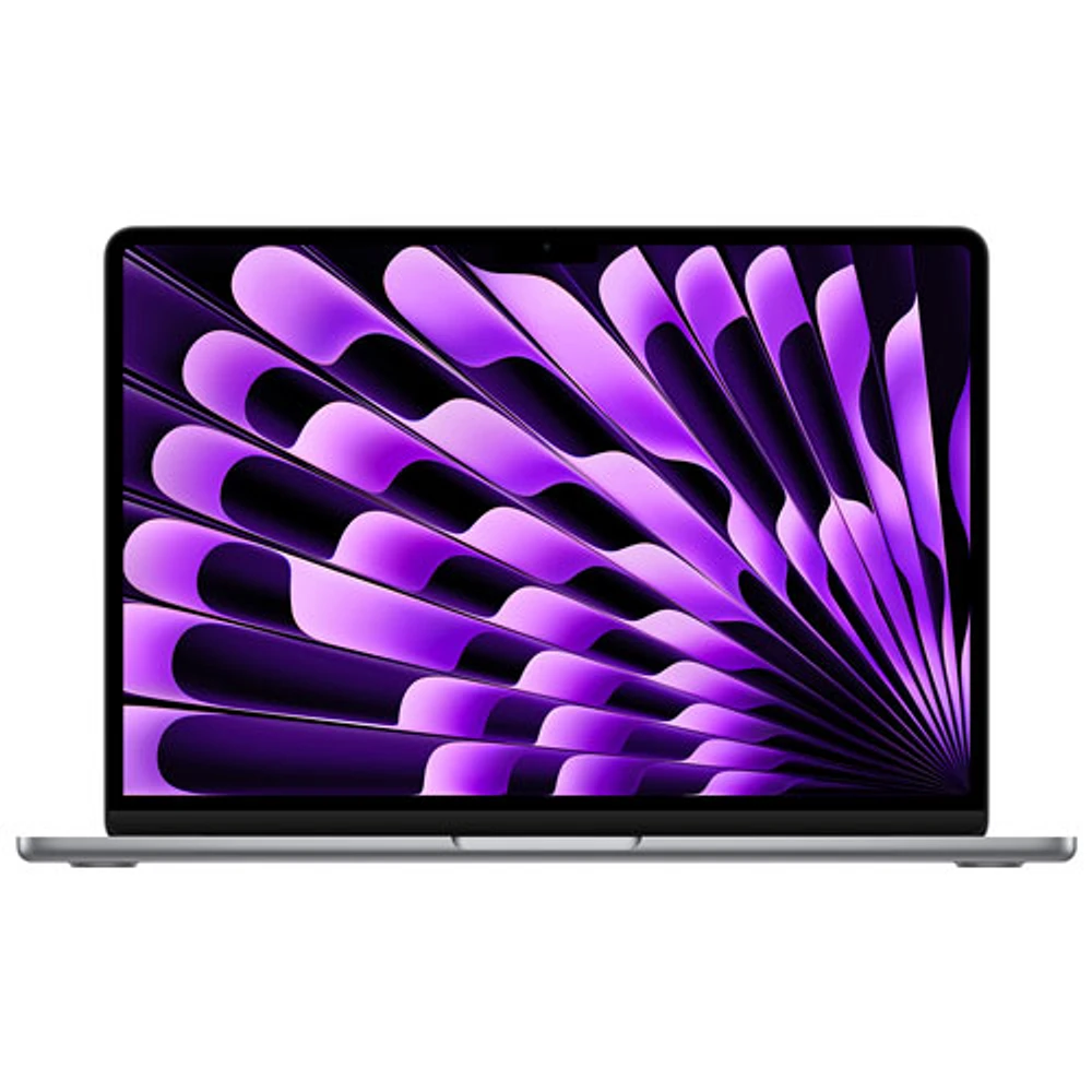 MacBook Air 13 po avec Touch ID d'Apple (2024) - Gris cosmique (puce M3 d'Apple/SSD 512Go/RAM 16 Go) - Anglais