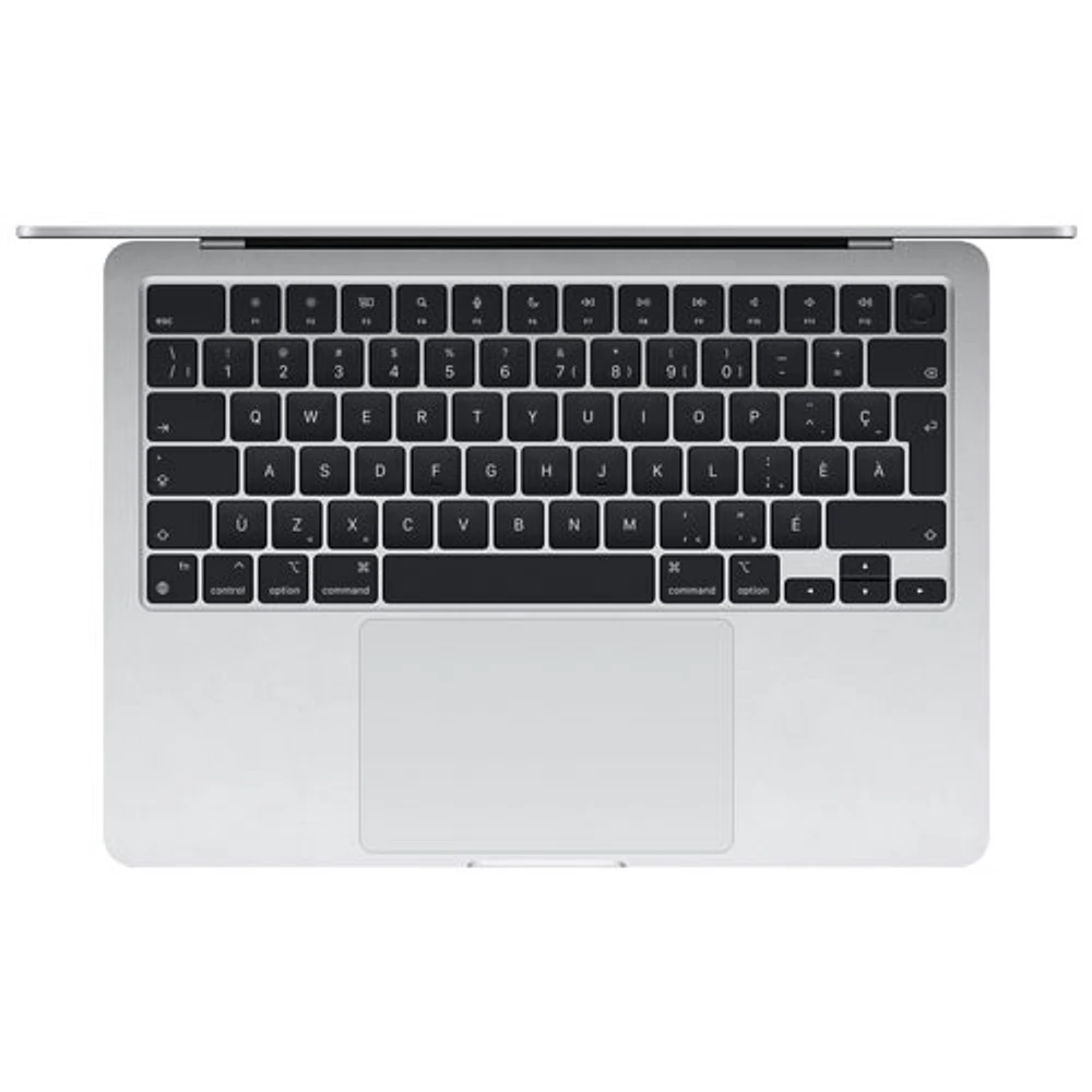 MacBook Air de 13 po avec Touch ID d'Apple (2024) - Argent (puce M3 d'Apple/SSD 512 Go/RAM 16 Go