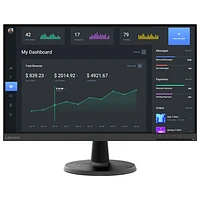 Lenovo D24-40 23.8" FHD 75Hz 4ms VA LED FreeSync Gaming Monitor (67A2KCC6US) - Only at Best Buy