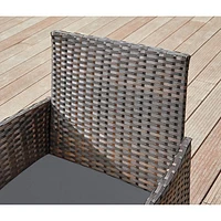 Boutique Home 4-Piece Patio Chair Set - Brown