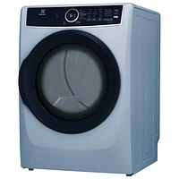 Electrolux 8.0 Cu. Ft. Front Load Electric Steam Dryer (ELFE743CAG) - Glacier Blue