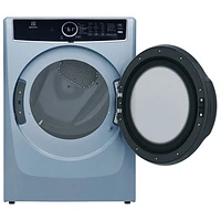 Electrolux 8.0 Cu. Ft. Front Load Electric Steam Dryer (ELFE743CAG) - Glacier Blue